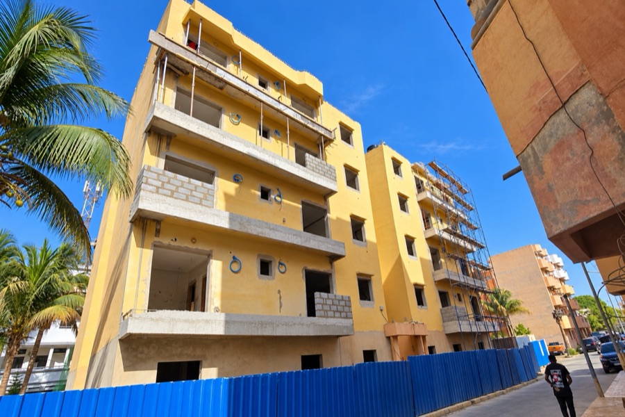 Rénovation des immeubles de la Mutuelle des Douanes à Colobane - photo 3
